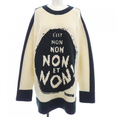 クリスチャンディオール CHRISTIAN DIOR J'ADIOR8 NON NON NON ET NON! 854S19AM019 ニット