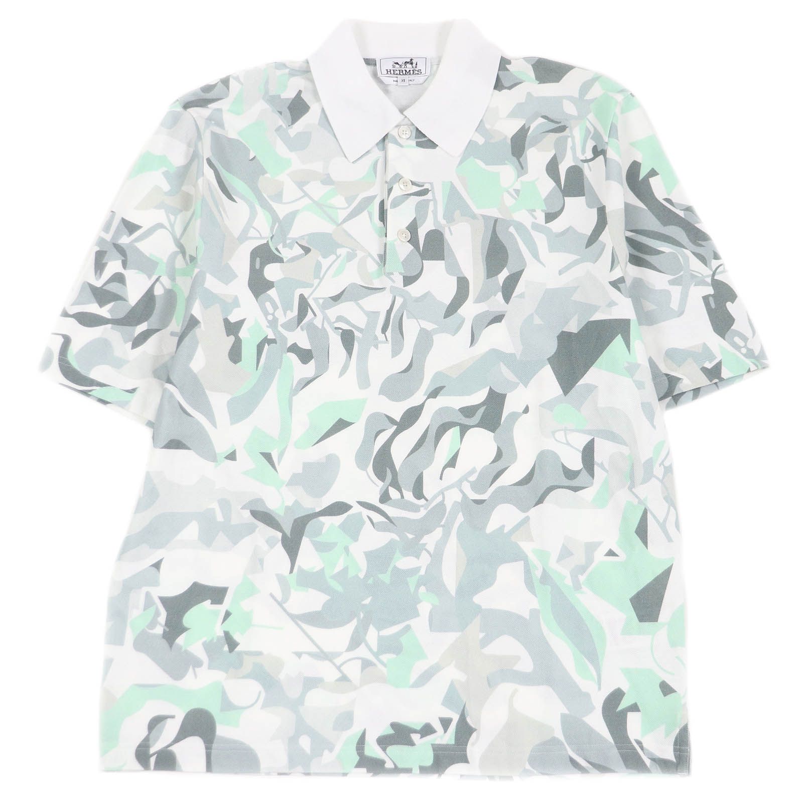 エルメス
 半袖ポロシャツ グレー系 メンズ XS