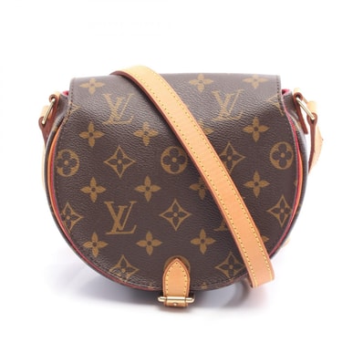 ルイ・ヴィトン LOUIS VUITTON タンブラン ショルダーバッグ バッグ PVCコーティングキャンバス レザー モノグラム レディース ブラウン系 M51179 【中古】