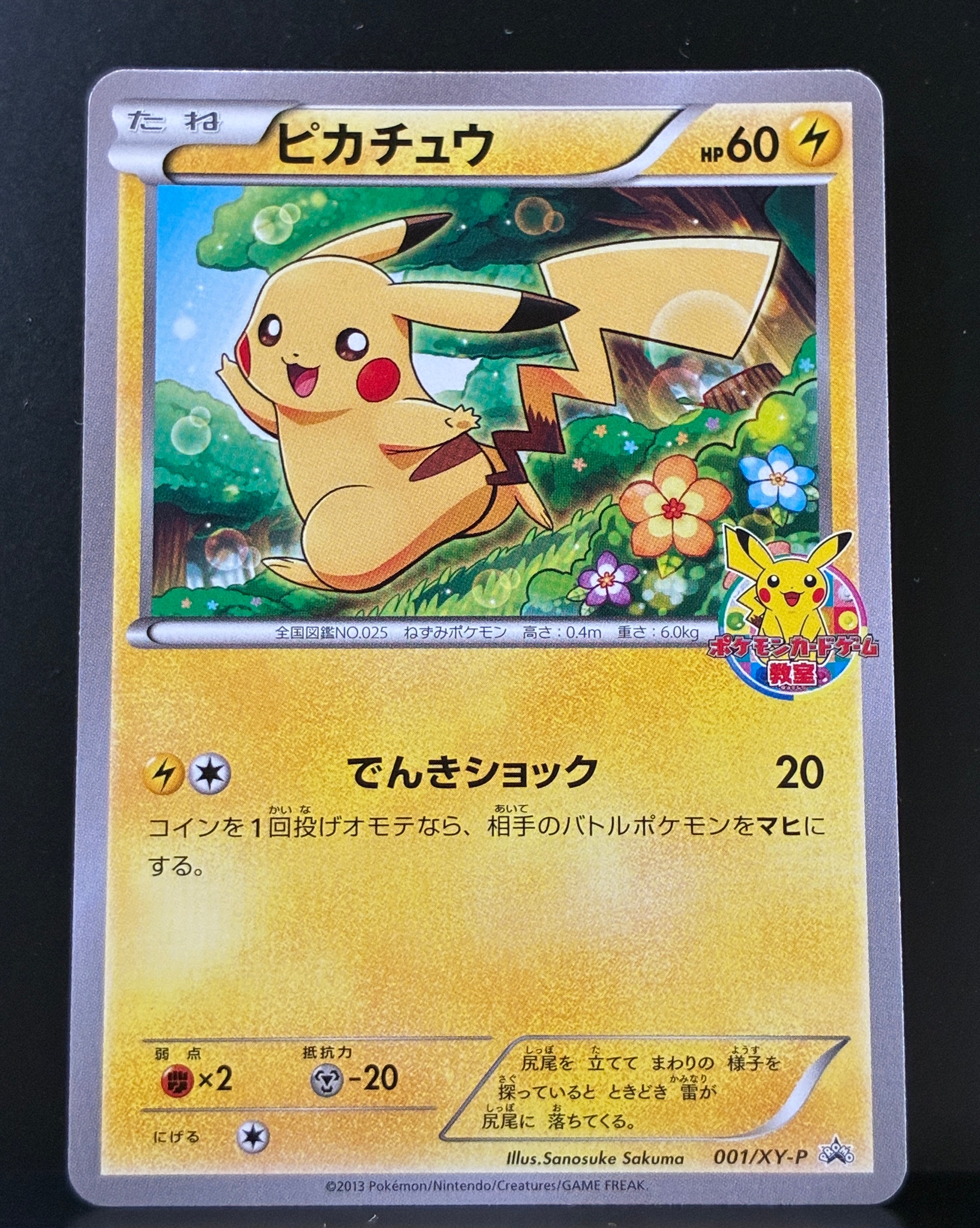 ピカチュウ: プロモ[XY-P 001/XY-P](プロモーションカード「XY-P」)