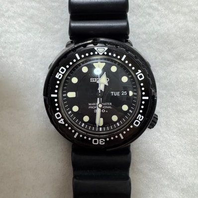 SEIKO Marine Master Professional "Black" SBBN035
