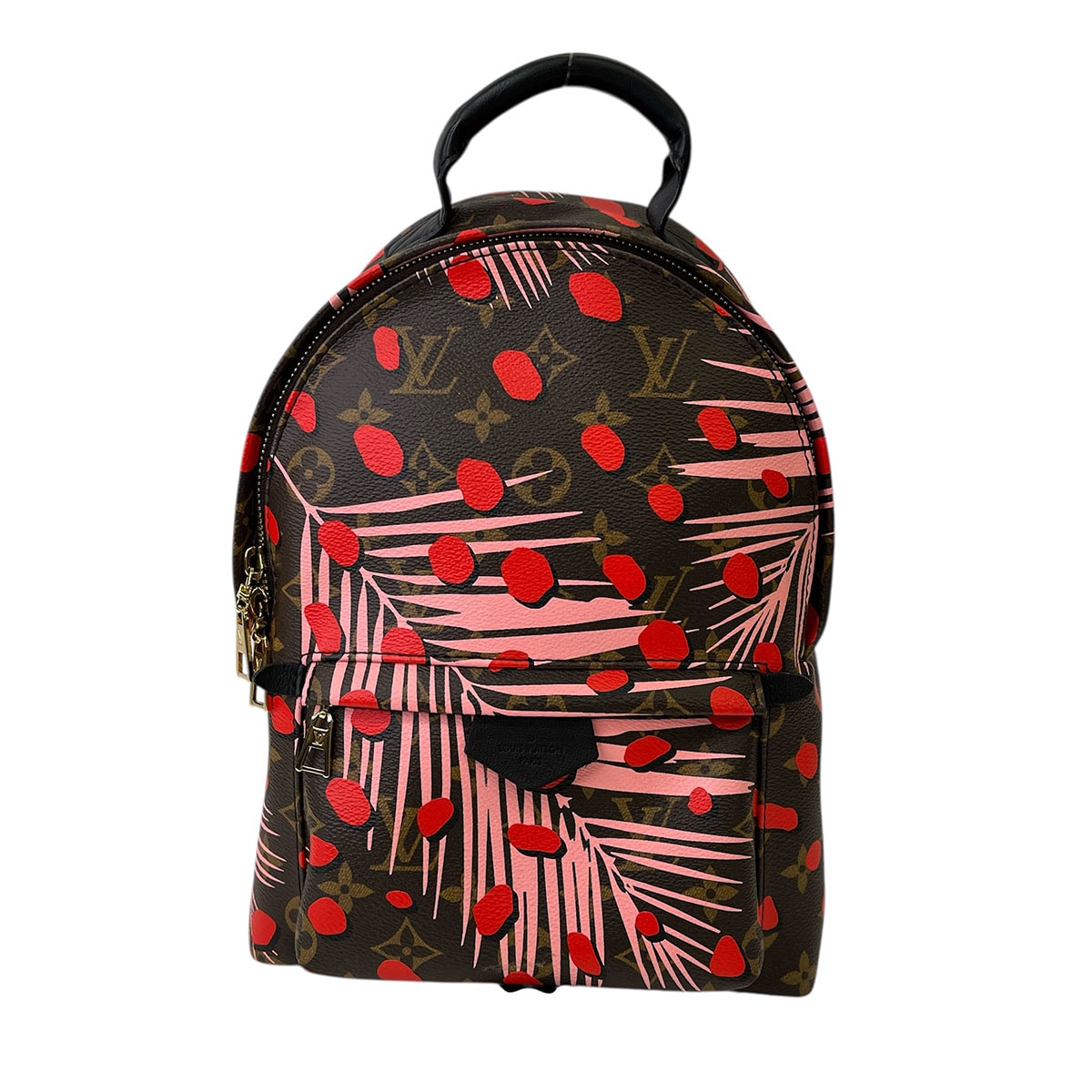 LOUIS VUITTON ルイ・ヴィトン ジャングルドット パームスプリングス PM リュック・デイパック M41981 モノグラム ブラウン  レディース【中古】