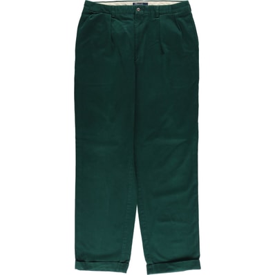 古着 ラルフローレン Ralph Lauren POLO by Ralph Lauren ツータック チノパンツ メンズw35相当/eaa615807