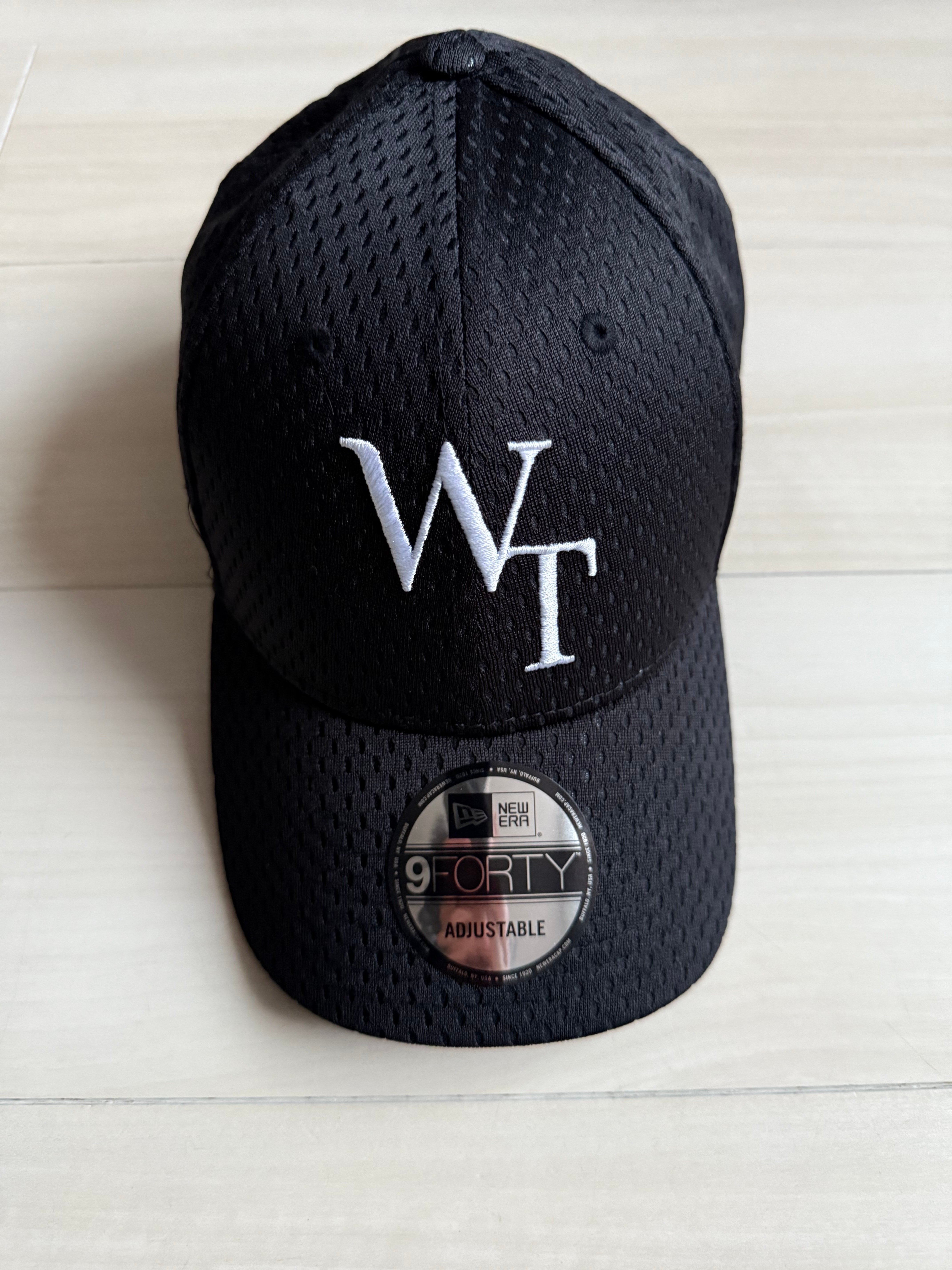 WTAPS 9Forty / Cap / Poly. Mesh. Newera "Black" 251NENED-HT01