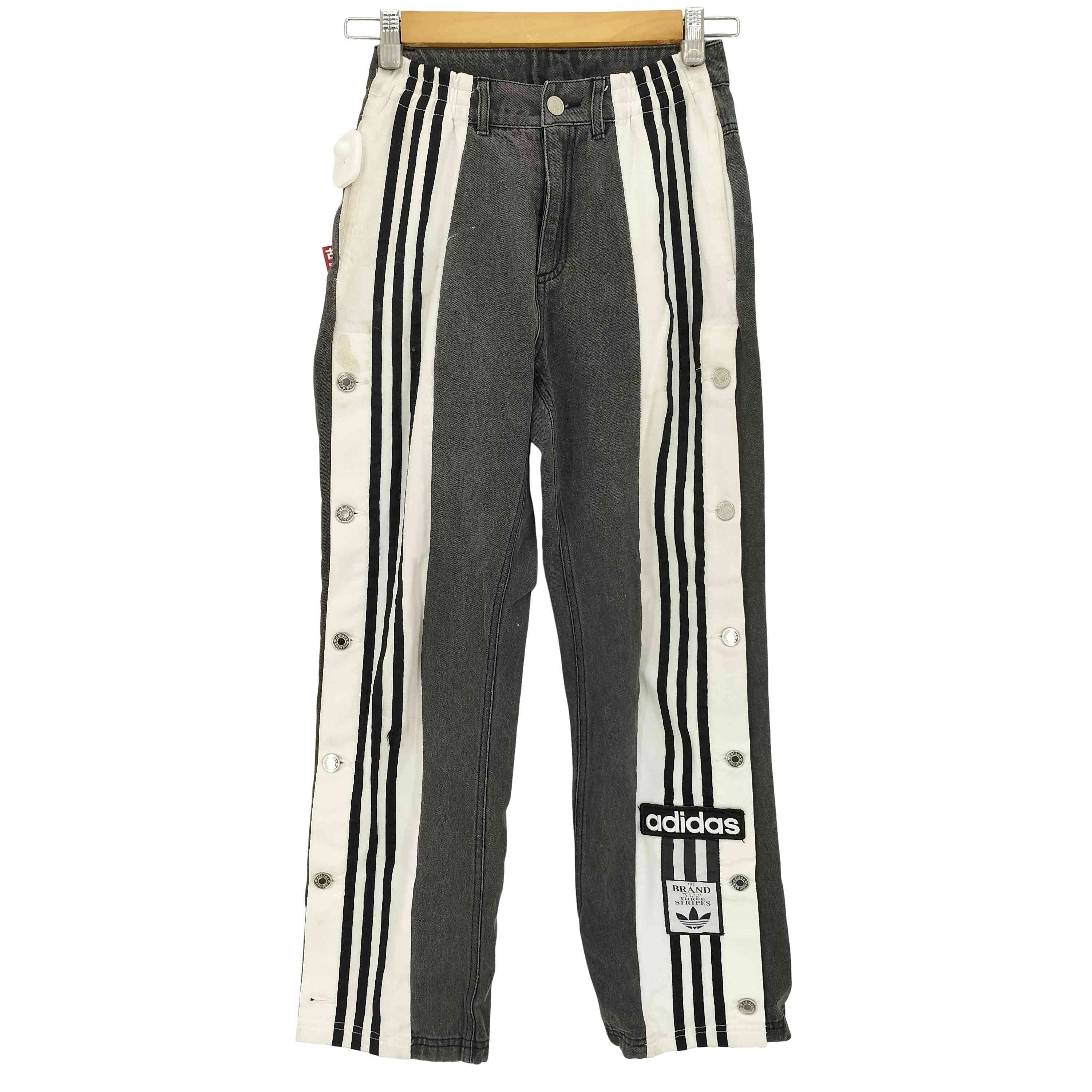 D (傷や汚れあり)】DENIM ADIBREAK PANTS デニム アディブレイクパンツ