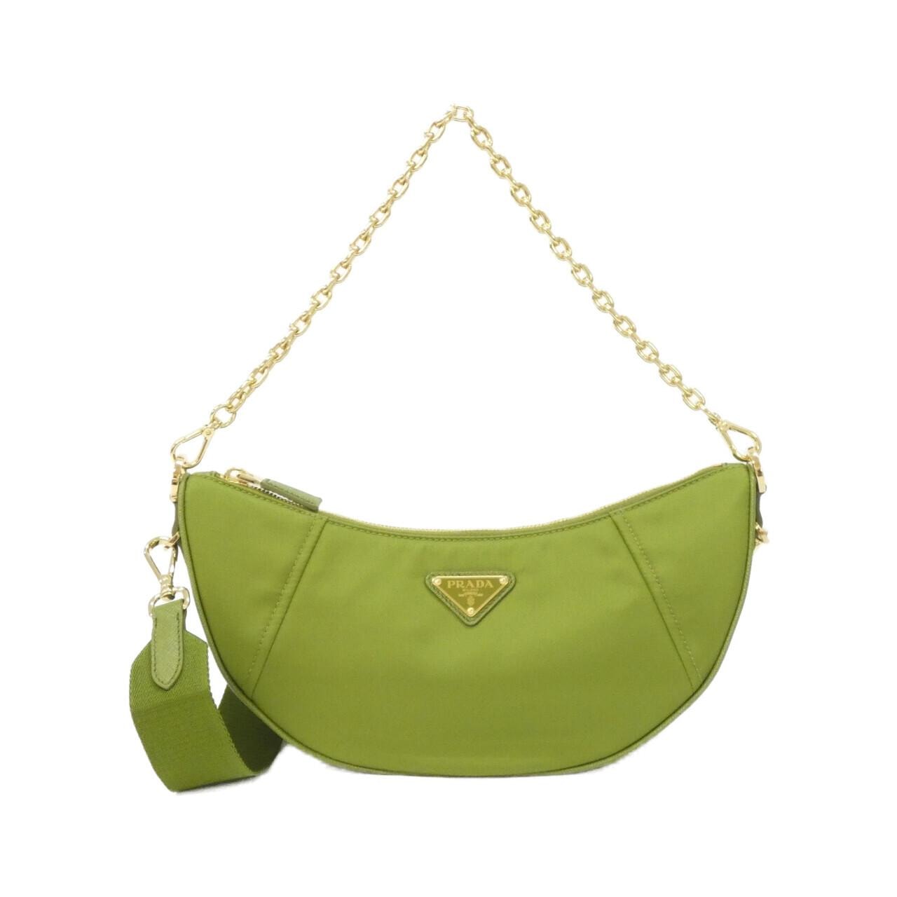 PRADA Re-Nylon Shoulder Bag "Olive"
