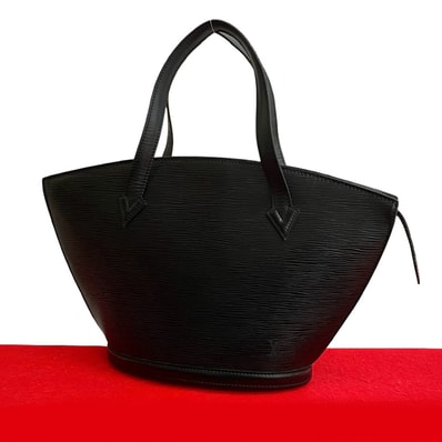 LOUIS VUITTON ルイヴィトン サンジャック エピ レザー ハンドバッグ ブラック
73112