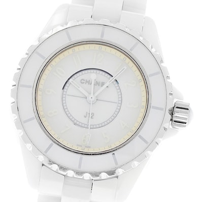 シャネル J12 ホワイトファントム H3442 レディース 【中古】