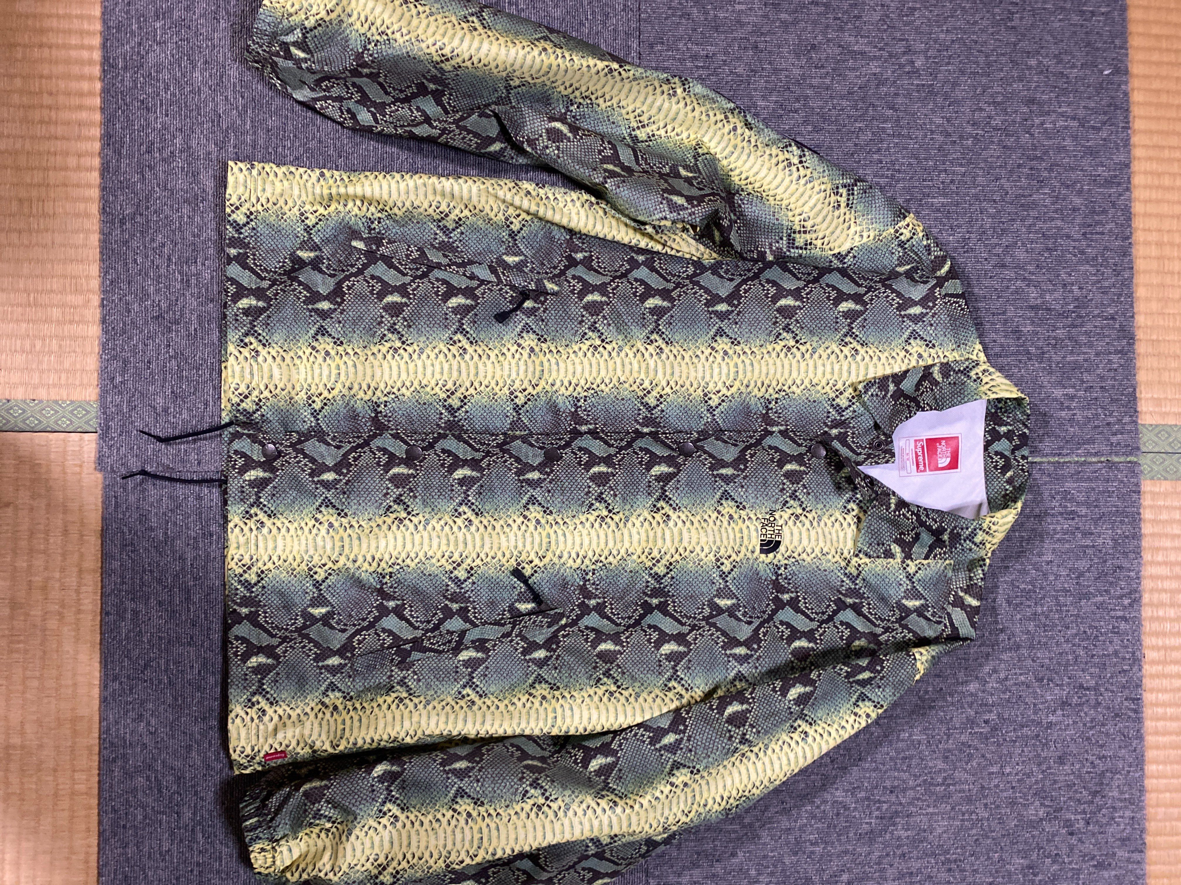 Supreme x The North Face Taped Seam Coaches Jacket "Green"