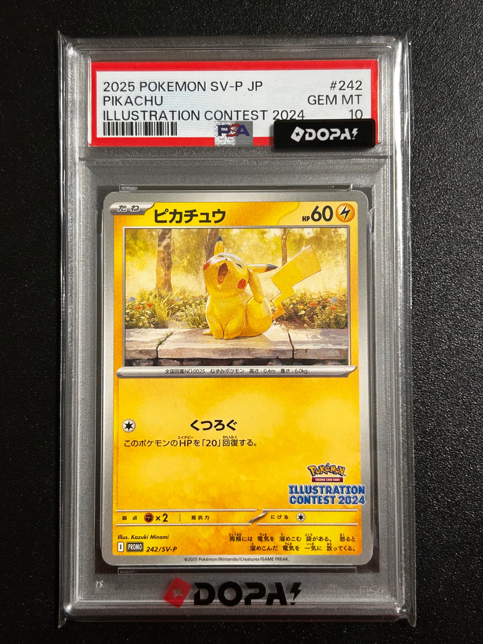 ピカチュウ [SV-P 242](プロモカードパック「イラストレーション