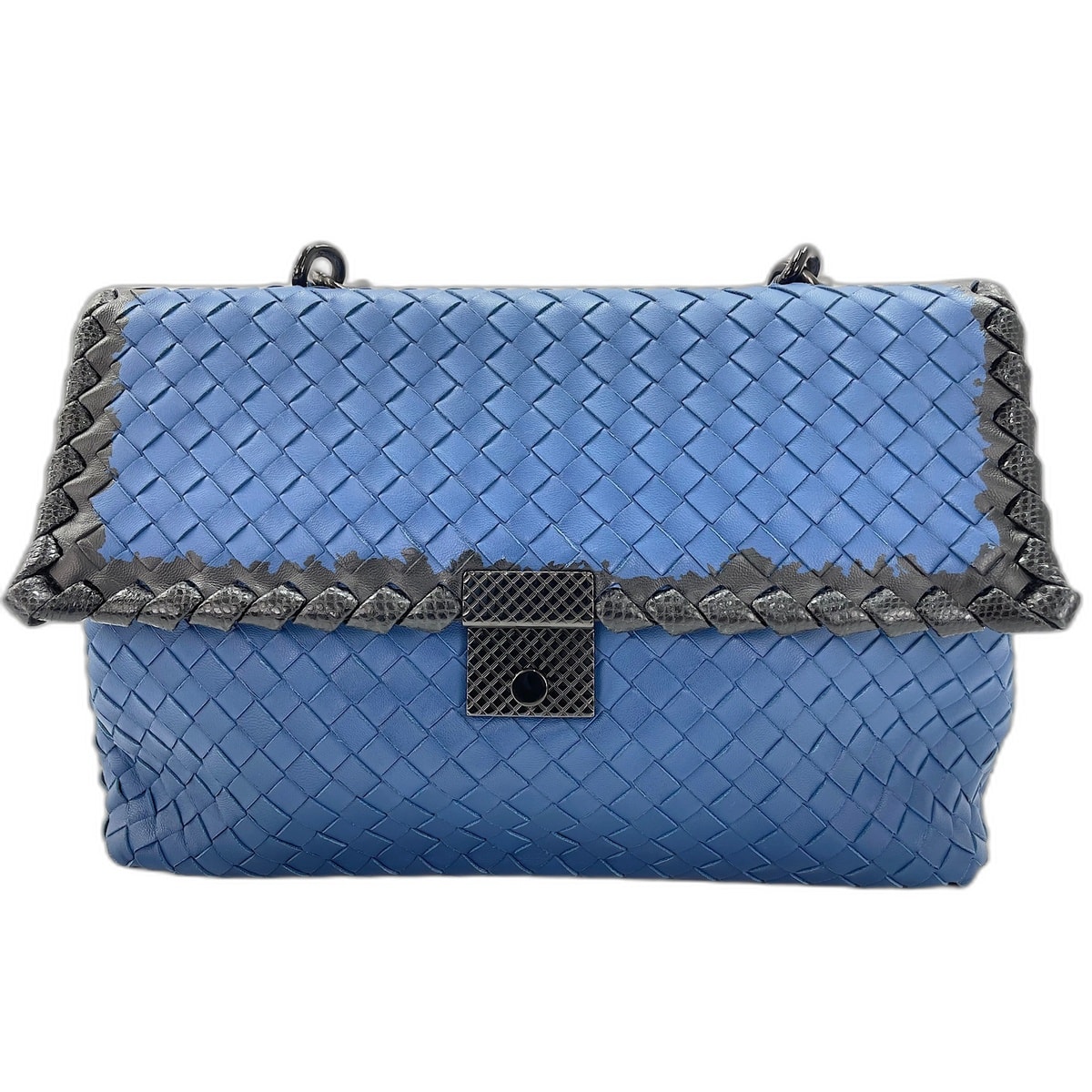 ボッテガヴェネタ BOTTEGAVENETA オリンピア ショルダーバッグ レザー【中古】