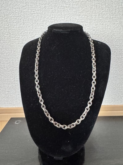 Chrome Hearts Paper Chain Necklace "Silver"