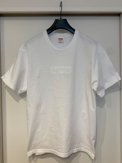 Supreme Tonal Box Logo Tee "White"