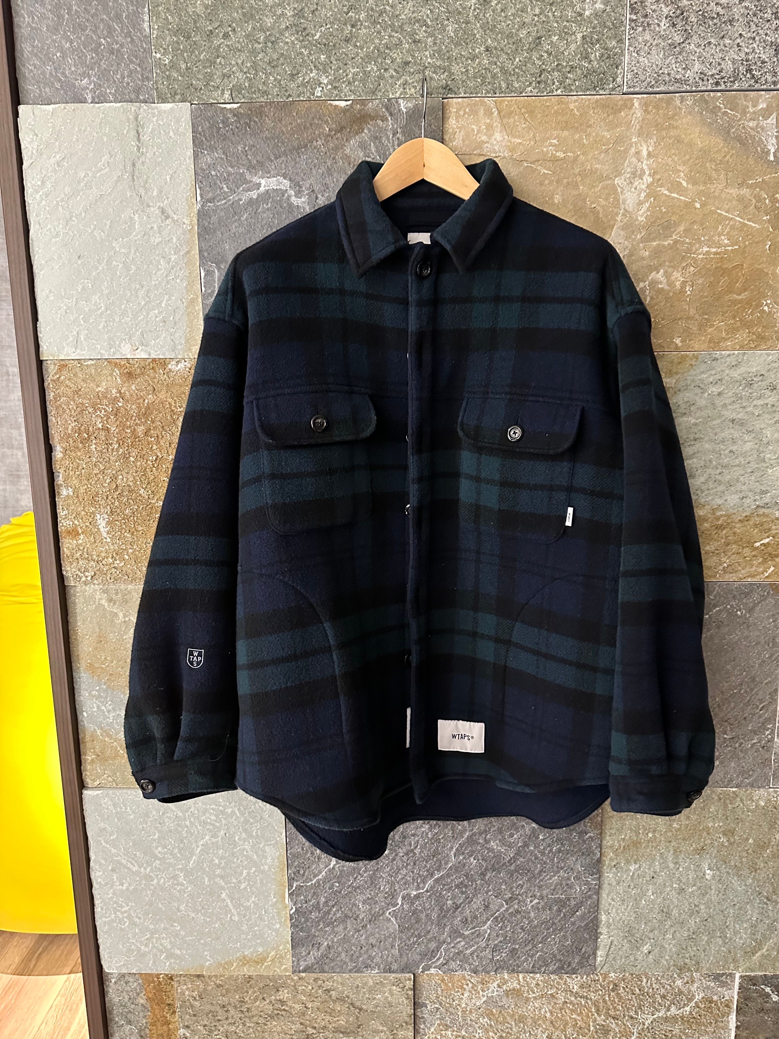 Wtaps Wcpo 02 / Jacket / Wopo. Mosser. Textile. Crst "Green"