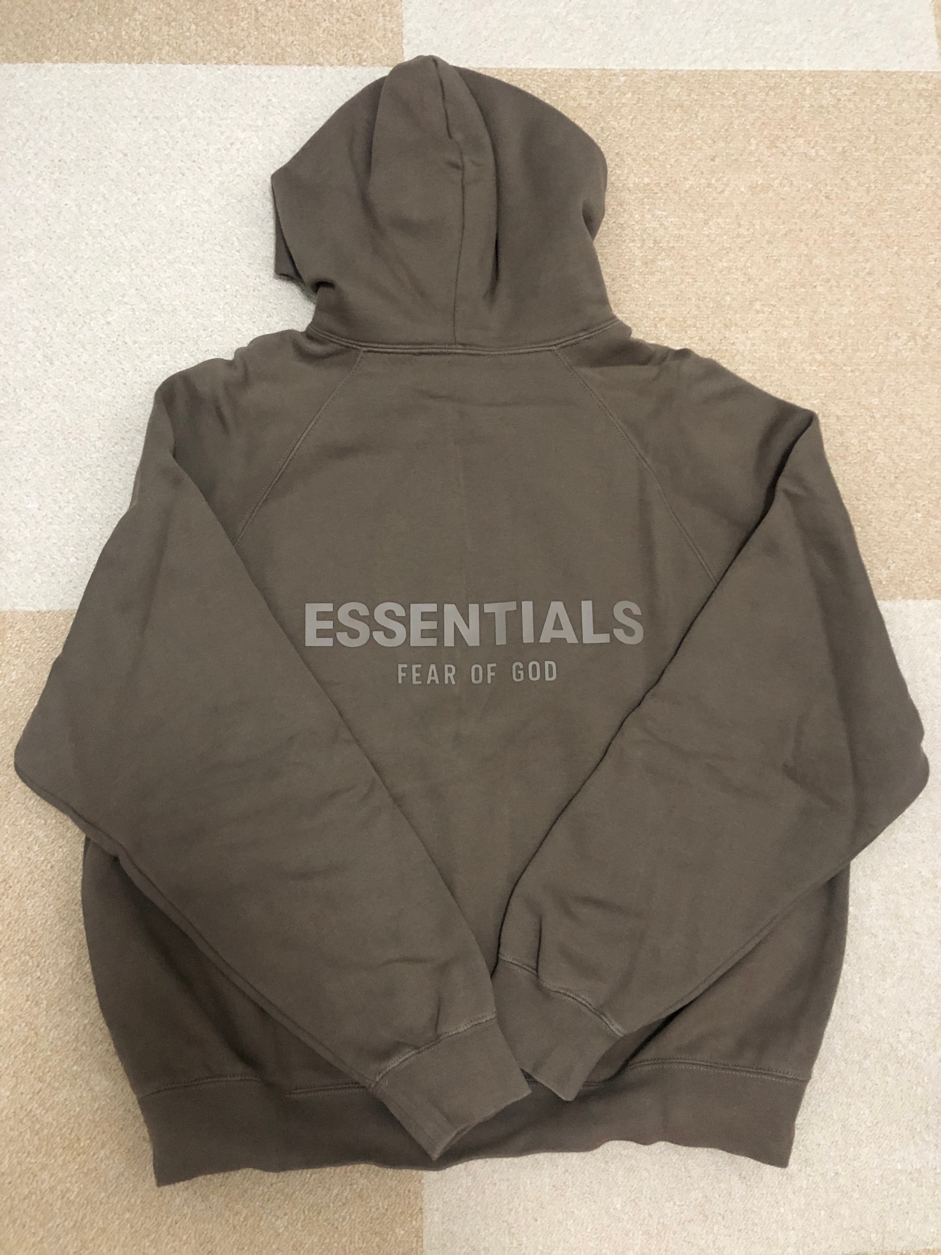 FEAR OF GOD ESSENTIALS PULLOVER HOODIE "Harvest"