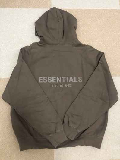 FEAR OF GOD ESSENTIALS PULLOVER HOODIE "Harvest"