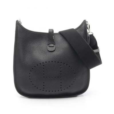 エルメス HERMES エヴリン 3 トロワ PM ショルダーバッグ バッグ レザー トリヨンクレマンス トリヨンクレマンス T刻印(2015年製造) レディース ブラック系 【中古】