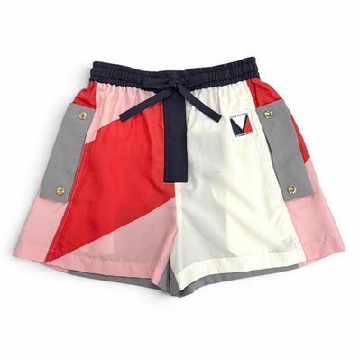 未使用品 ルイヴィトン 37th アメリカズカップ ショートパンツ 34 シルク