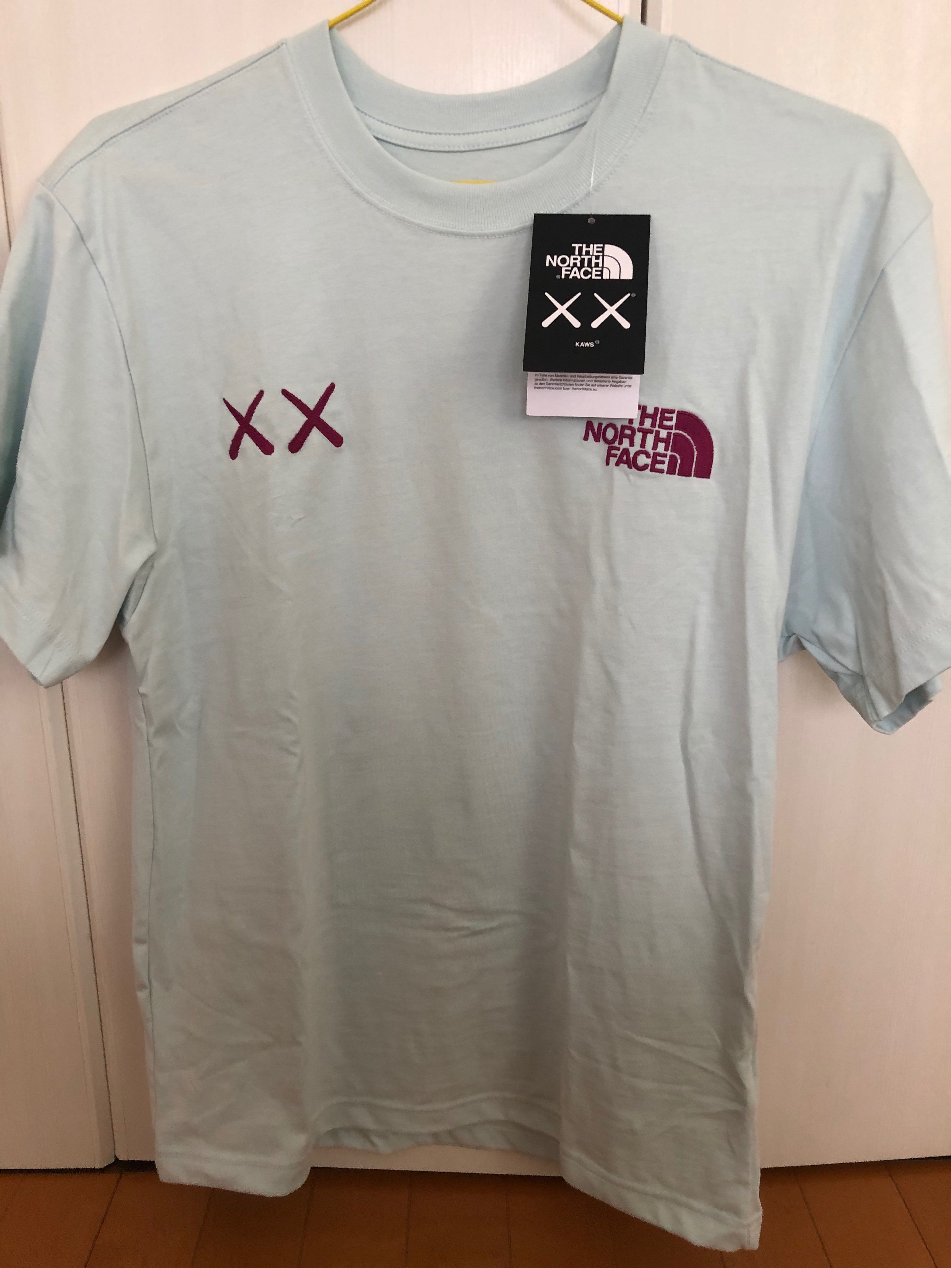 The North Face Kaws Tee "Ice Blue"