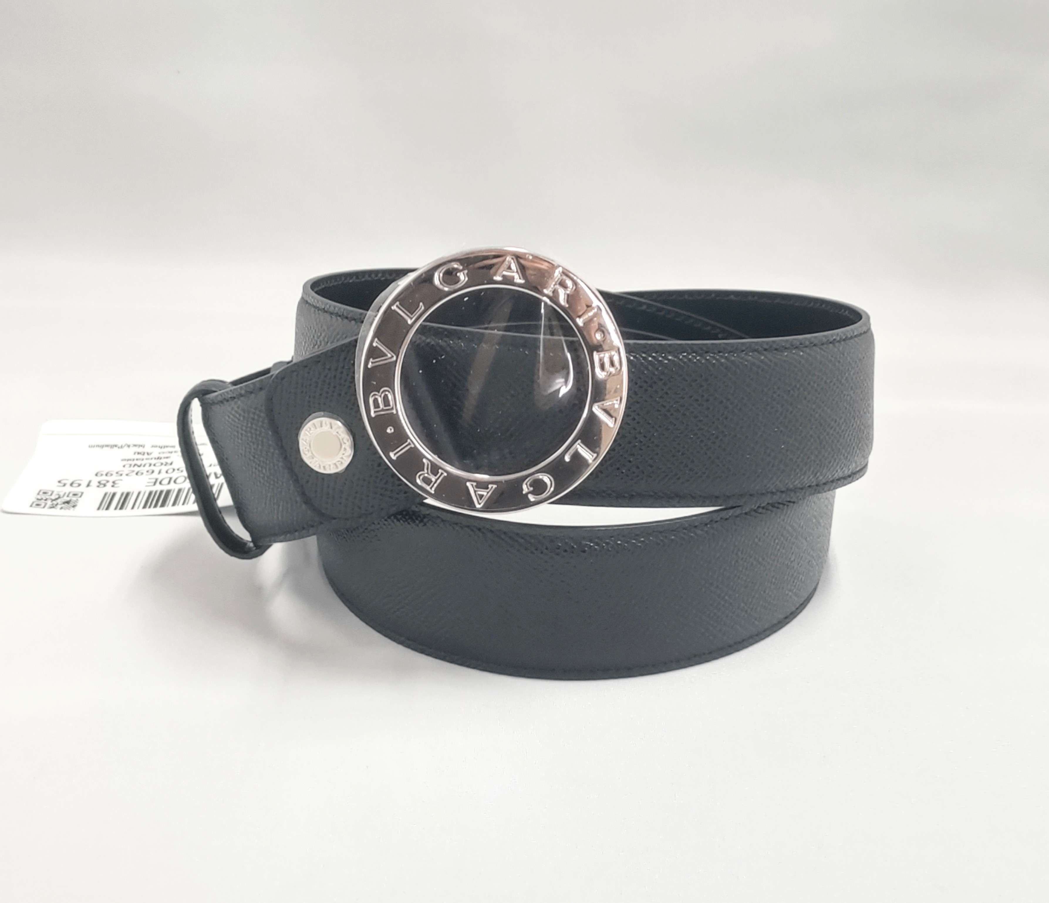 BVLGALI BVLGALI MAN BELT BLACK 38195