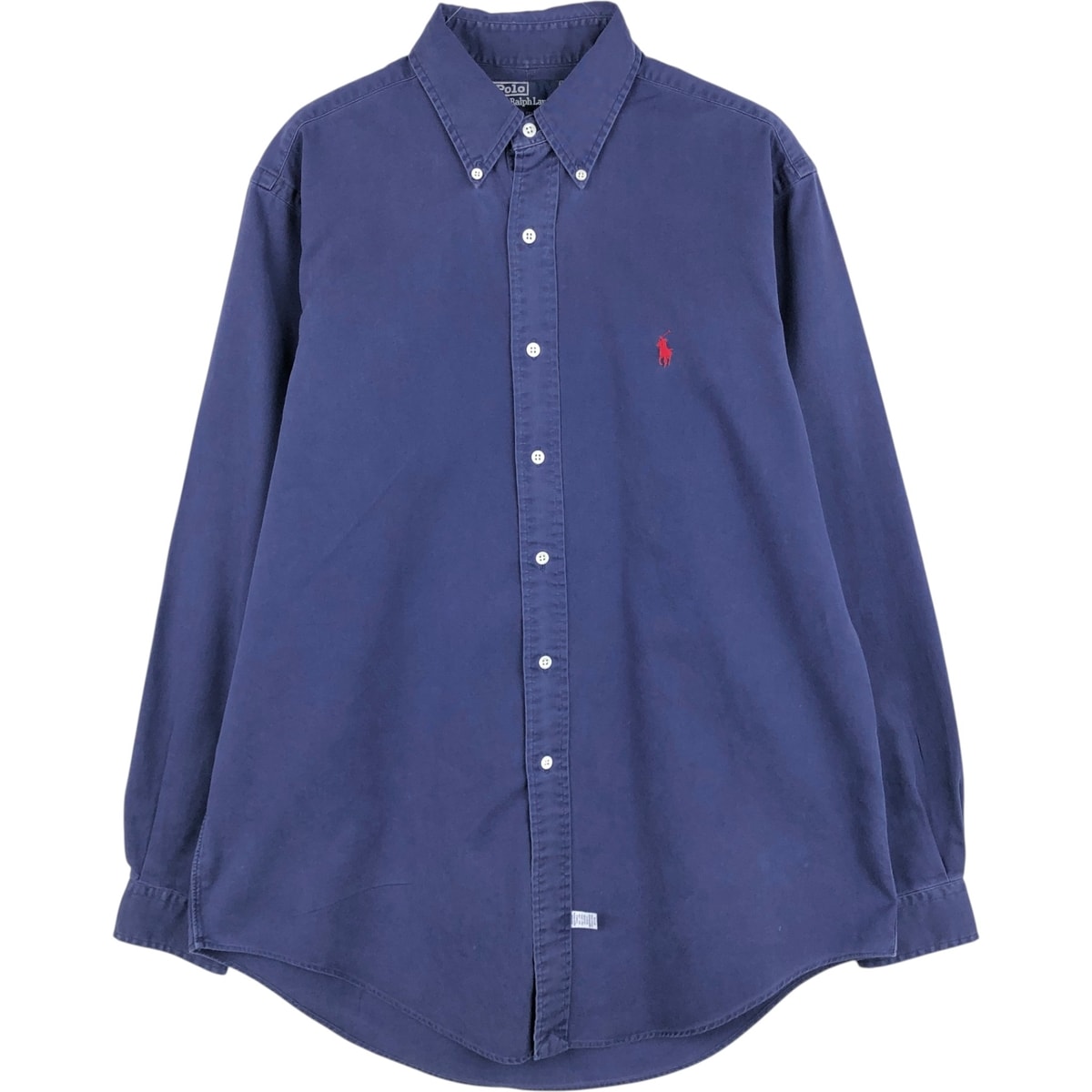 古着 ラルフローレン Ralph Lauren POLO by Ralph Lauren 長袖 ボタンダウンシャツ メンズL相当/eaa672922