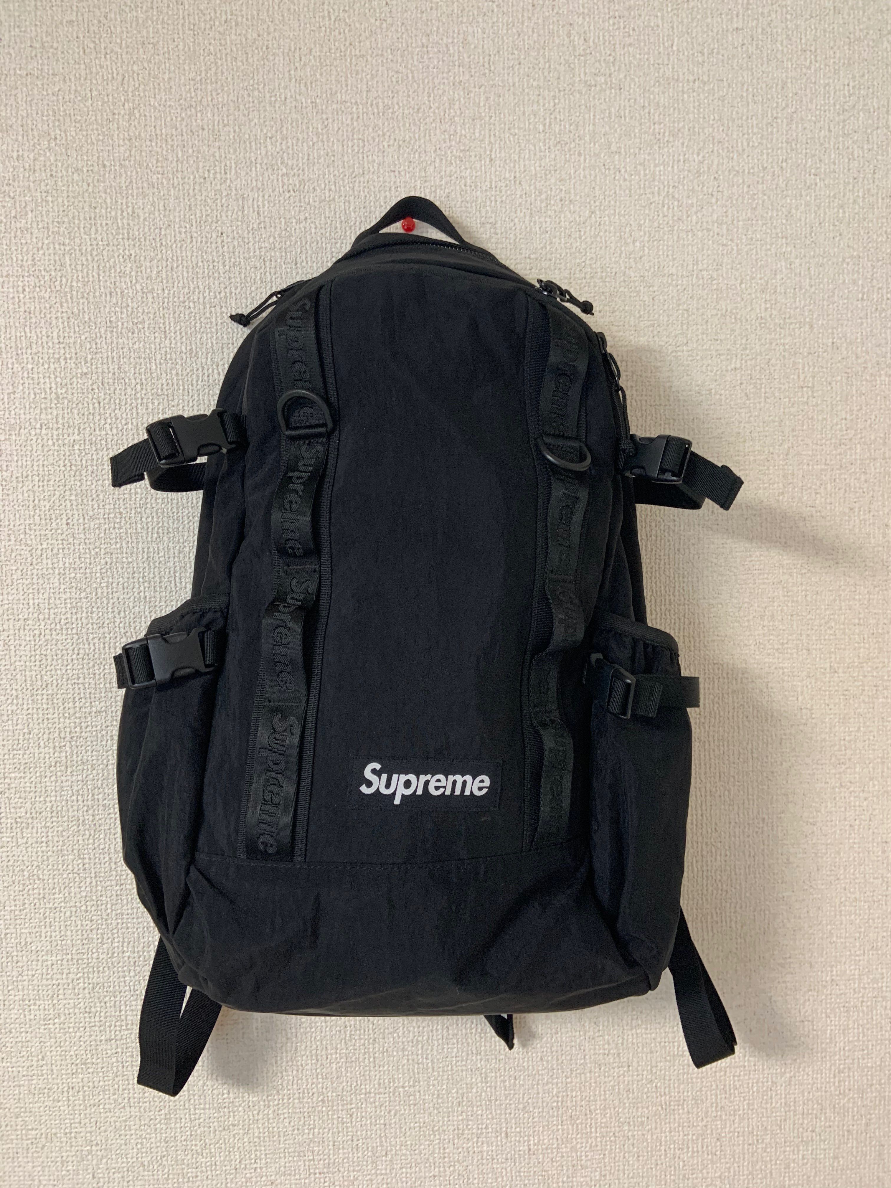 Supreme 20FW Backpack 21L "Black"