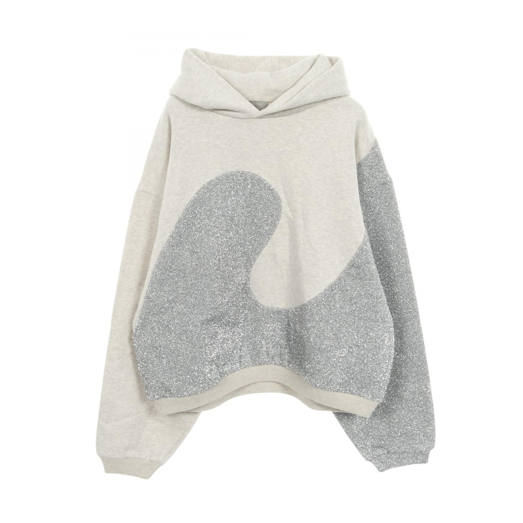 ディオール Dior DIOR × ERL パーカー 衣料品 トップス コットン ポリエステル メンズ グレー系 / シルバー系 【中古】