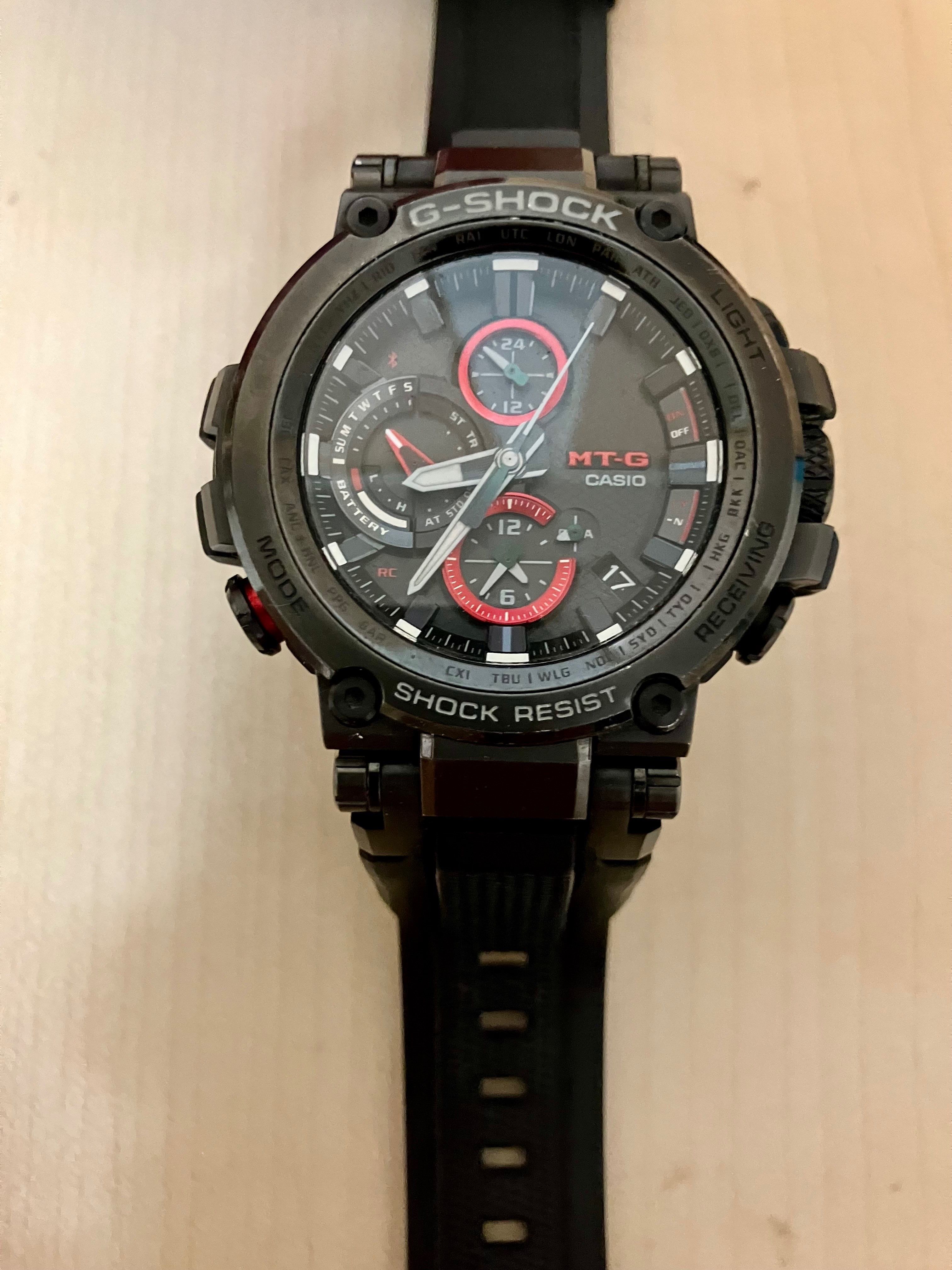 Casio G-Shock MT-G MTGN1000B-1A - 52mm in Stainless Steel