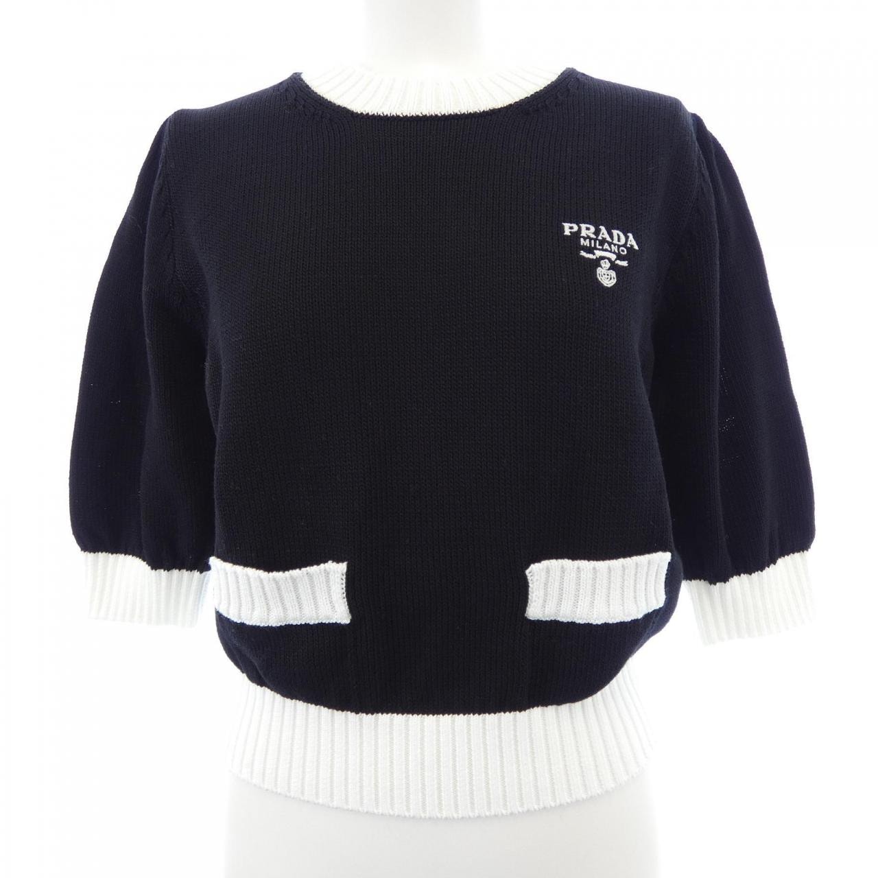 プラダ PRADA コットン クルーネック セーター P24I1R S212 1Z05 ニット