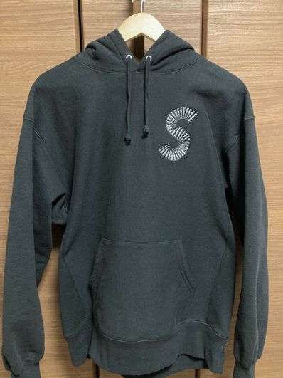 Supreme S Logo Hooded Sweatshirt "Black" (20FW)