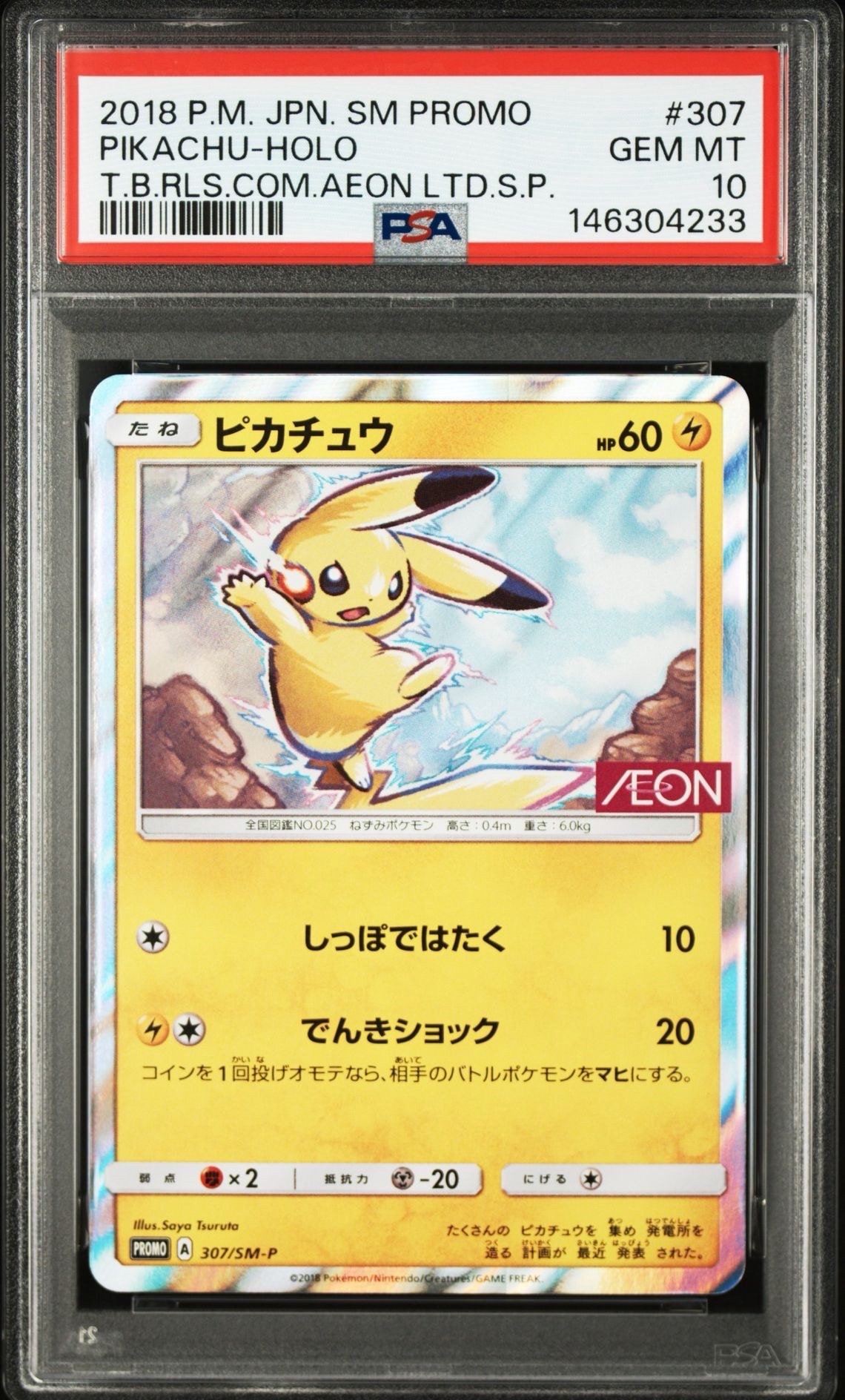 ピカチュウ: プロモ [SM-P 307](プロモーションカード「SM-P」)