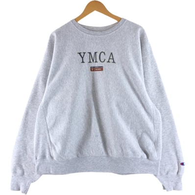 古着 チャンピオン Champion PREMIUM REVERSE WEAVE プレミアムリバースウィーブ プリントスウェットシャツ トレーナー メンズXL相当/eaa512893