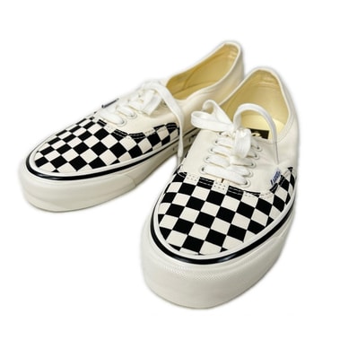 ワコマリア x VANS ヴァンズ 【新品同様】VANS-WM-SH07 LX AUTHENTIC 44 8オンスコットンキャンバス オーセンティック ローカット スニーカー US9