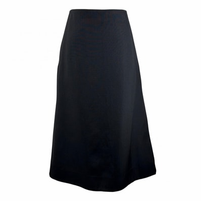 極美品 ジルサンダー スカート ブラック レディース 34 J01MA0103