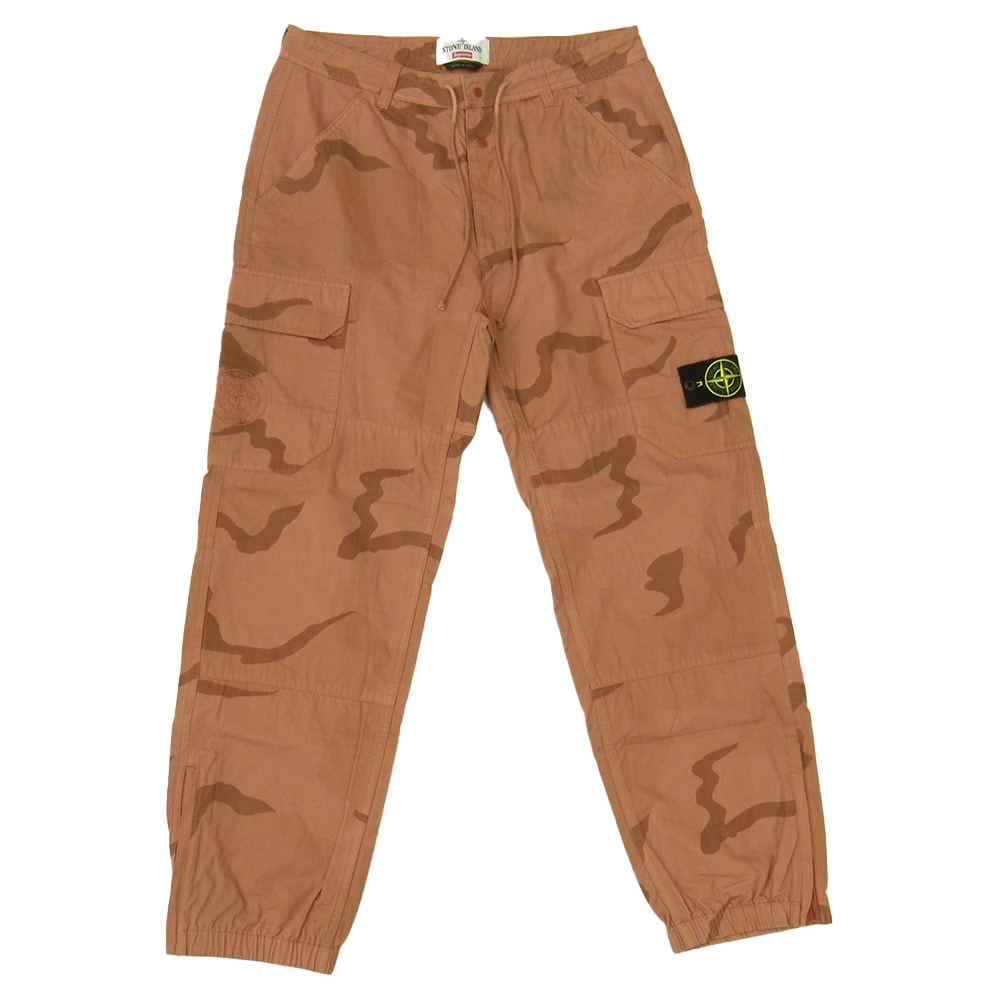 stone supreme コラボ　カーゴパンツ Supreme®/Stone Island® Painted Camo Nylon Cargo Pant | Supreme 20fw