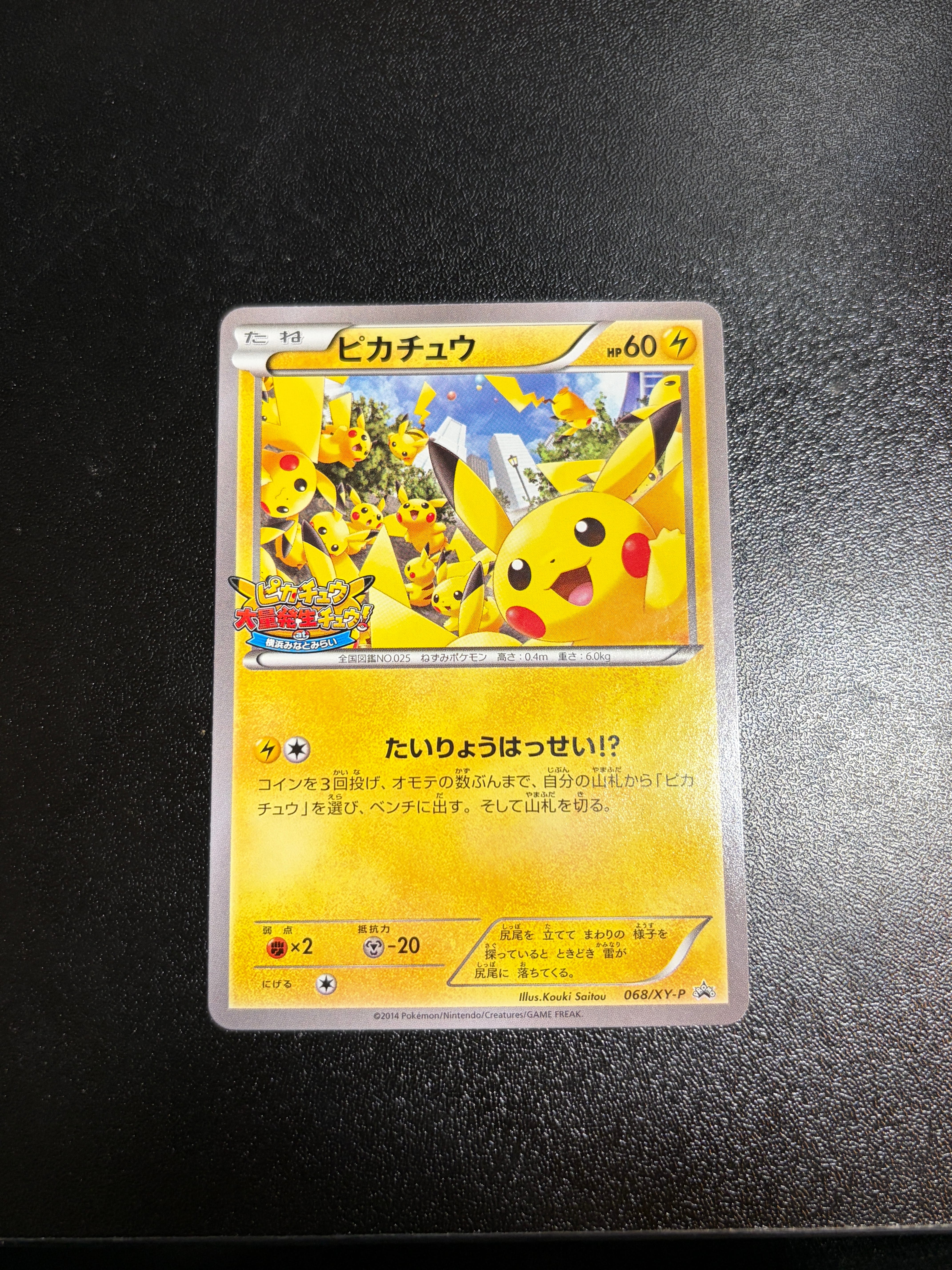 ピカチュウ: プロモ[XY-P 068/XY-P](プロモーションカード「XY-P」)の