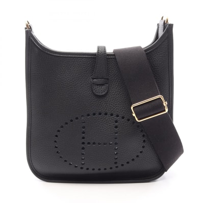 エルメス HERMES エヴリン3 23 ショルダーバッグ バッグ トリヨンクレマンス トリヨンクレマンス レディース ブラック系 【中古】