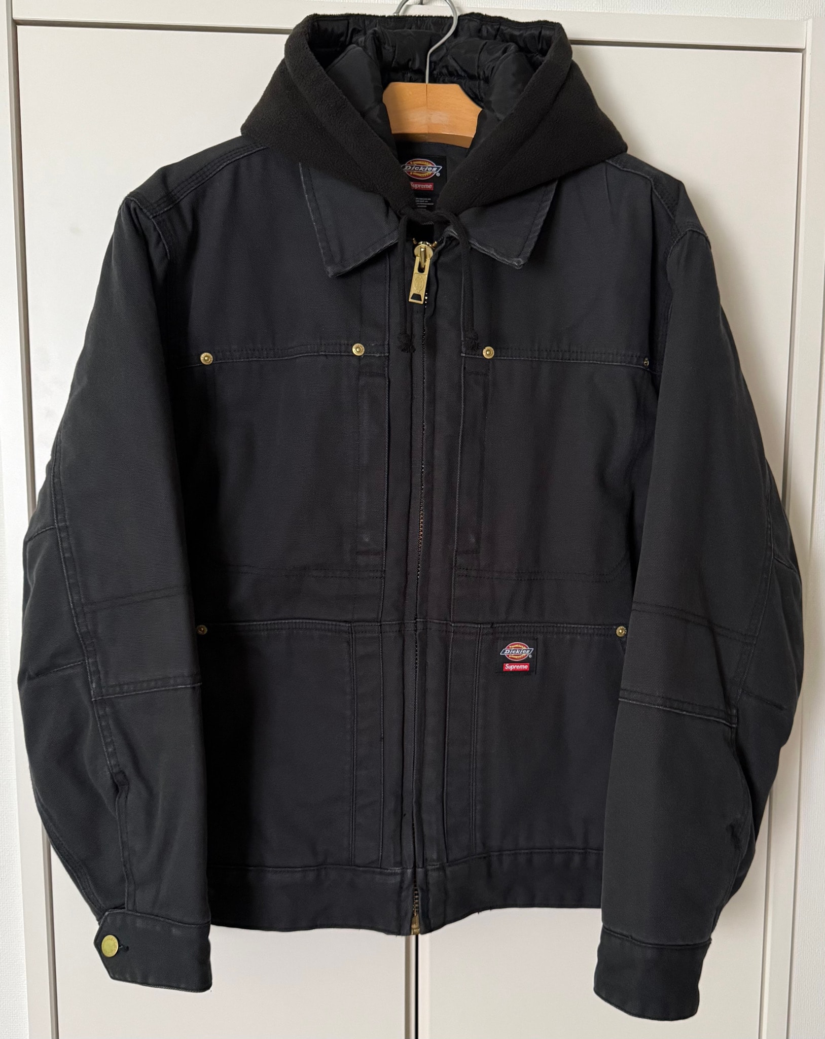 Supreme x Dickies Hooded Work Jacket "Black"