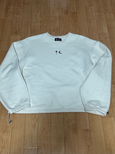 THUG CLUB Color Emblem Sweatshirt "Ivory"