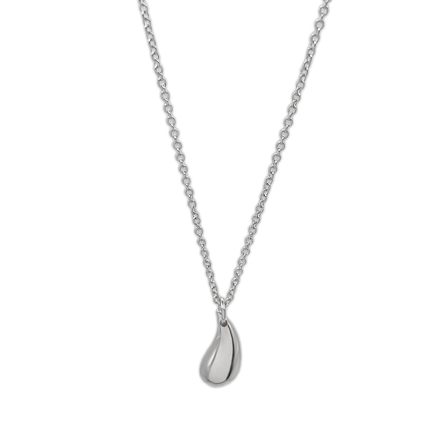 TIFFANY&Co. ティファニー ティアドロップ ネックレス
 SV925 シルバー 新品仕上済 レディース
 【中古】