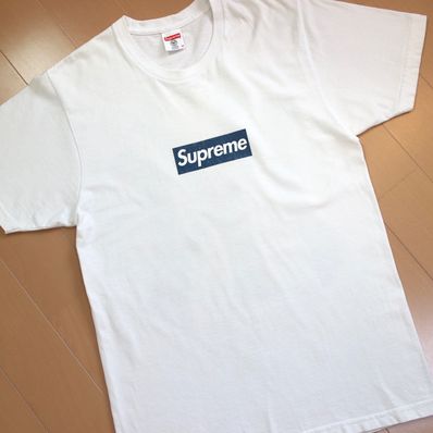 Supreme New York Yankees Box Logo Tee "White"