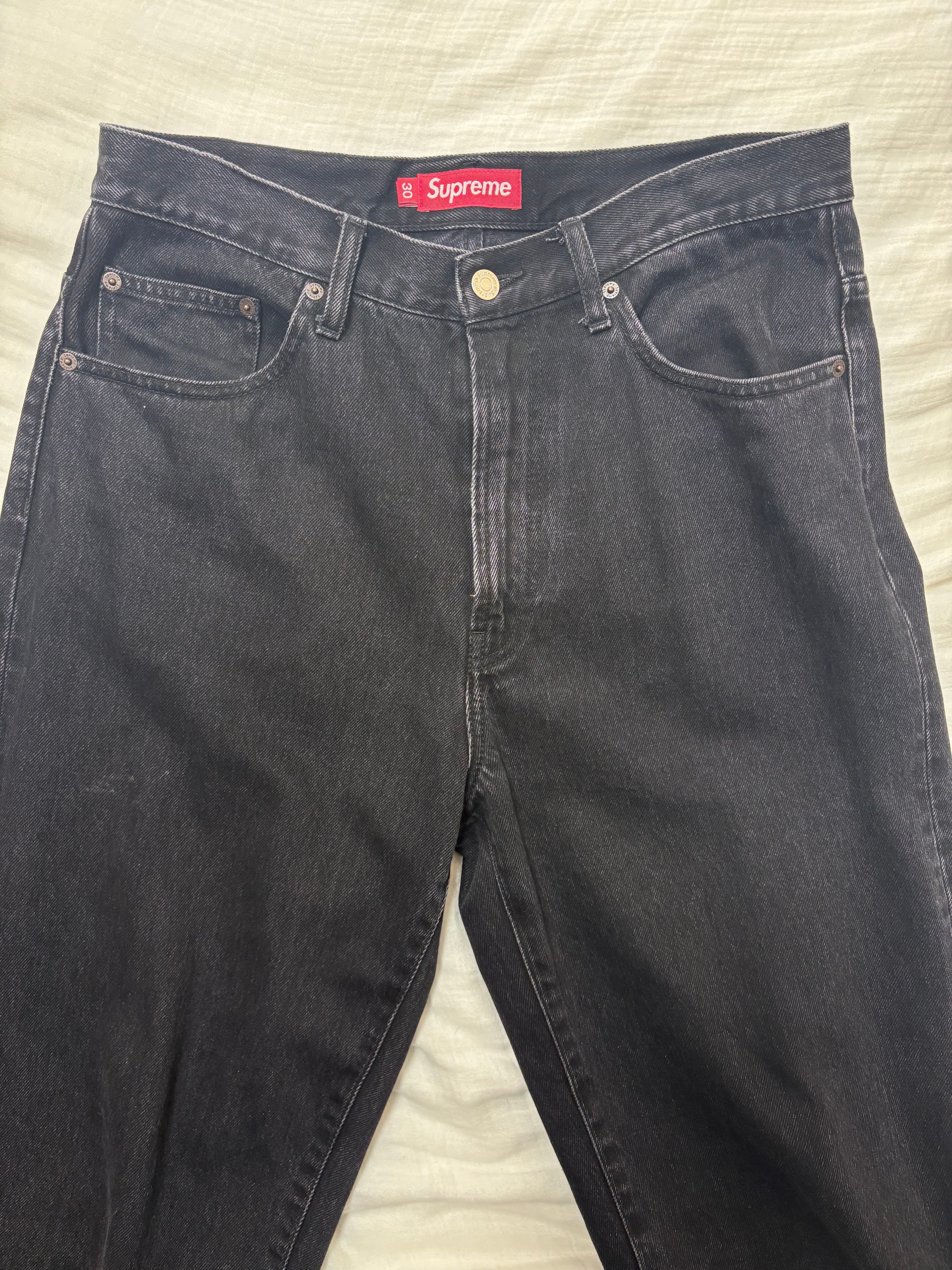 Supreme Baggy Jean "Black" (25SS)