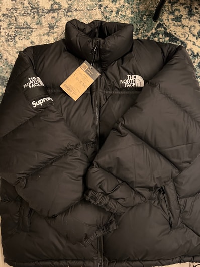 Supreme x The North Face Split Nuptse Jacket "Black" ND02400I / NF0A875F