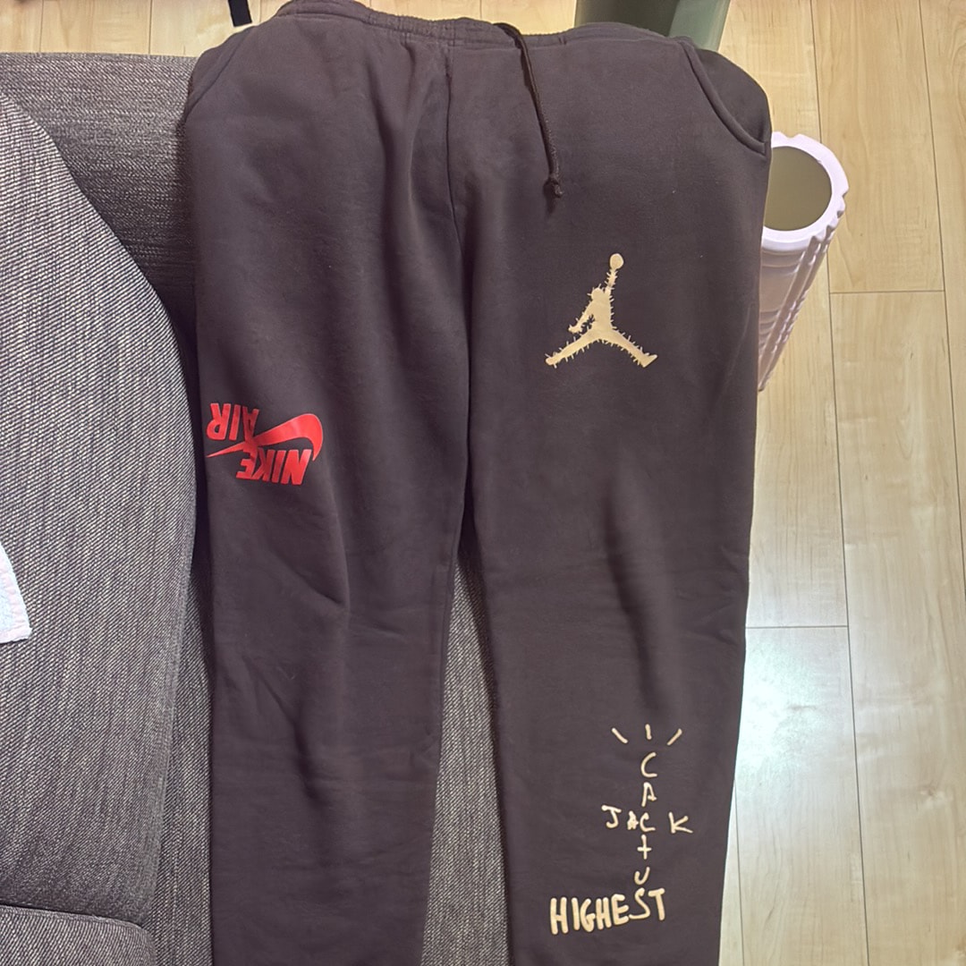 Air Jordan x Travis Cactus Jack Highest Sweatpant "Brown"