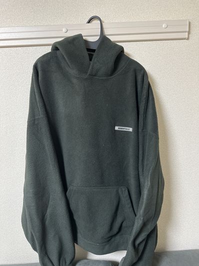 FEAR OF GOD ESSENTIALS Polar Fleece Hoodie "Black"