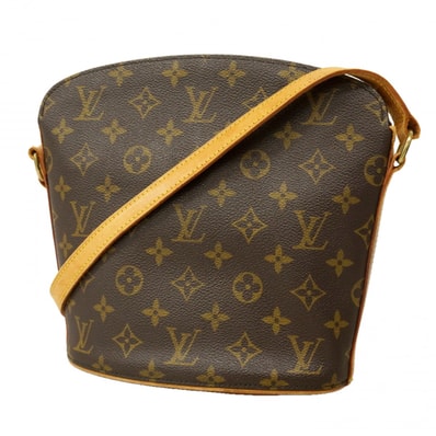 【6db0824】ルイヴィトン ショルダーバッグ モノグラム ドルーオ M51290 ブラウン【中古】レディース