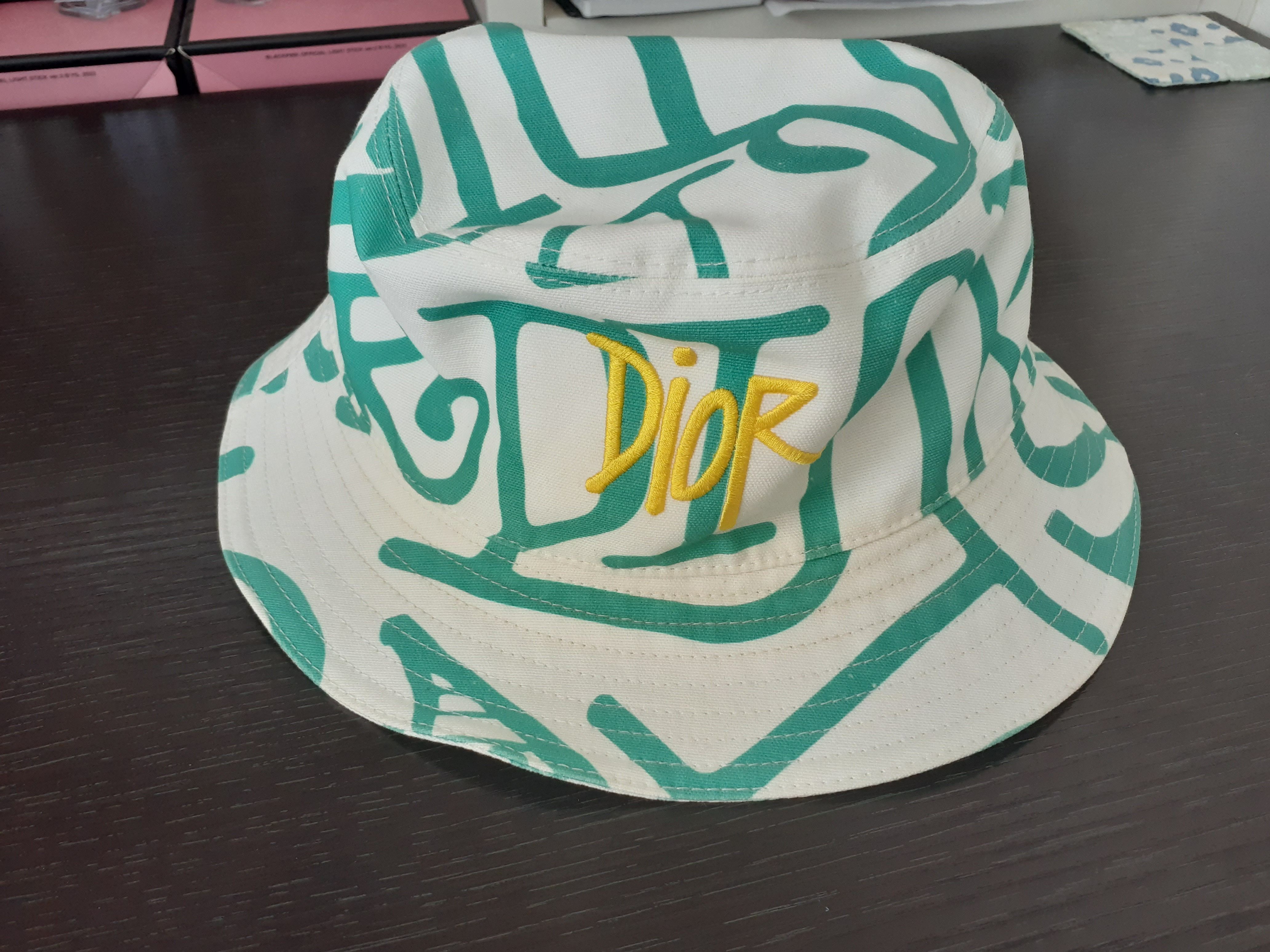 Dior x Shawn Stussy Bucket Hat "Green"