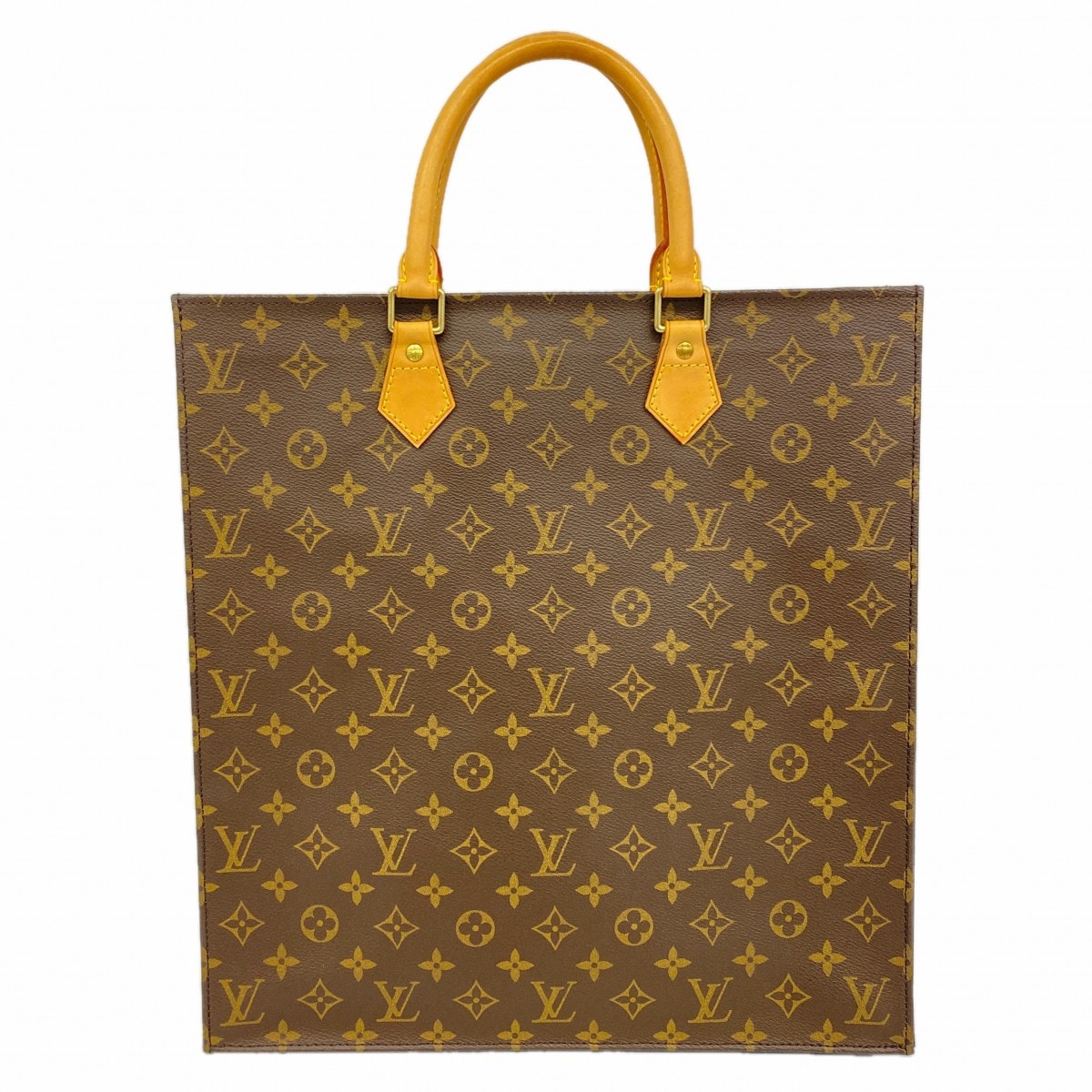 【6dd4974】ルイヴィトン トートバッグ モノグラム サックプラ M51140 ブラウン【中古】レディース