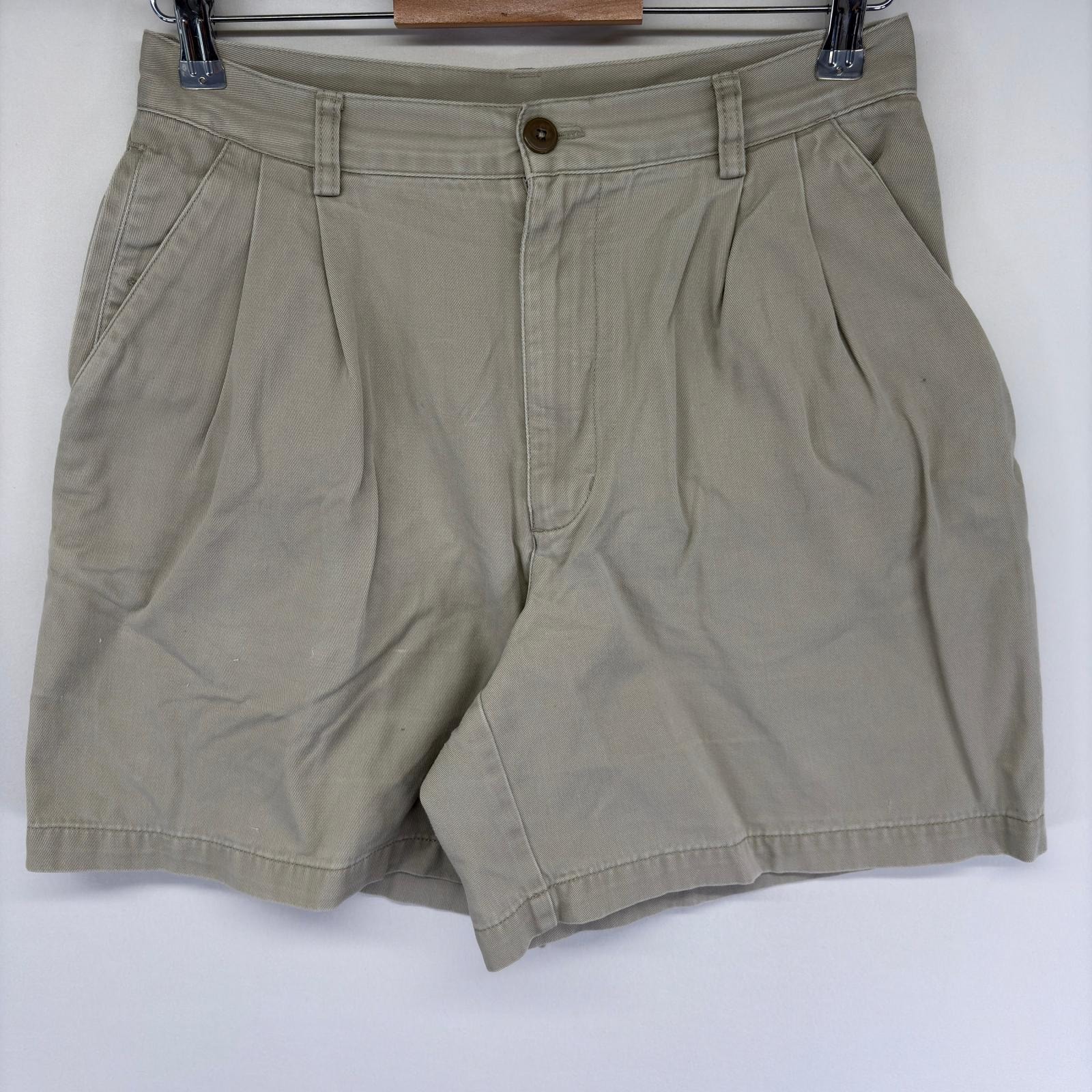 古着 パタゴニア patagonia パンツ チノ ハーフ アウトドア 半ズボン ジップ ツータック 10(レディース)  グレー系 レディース