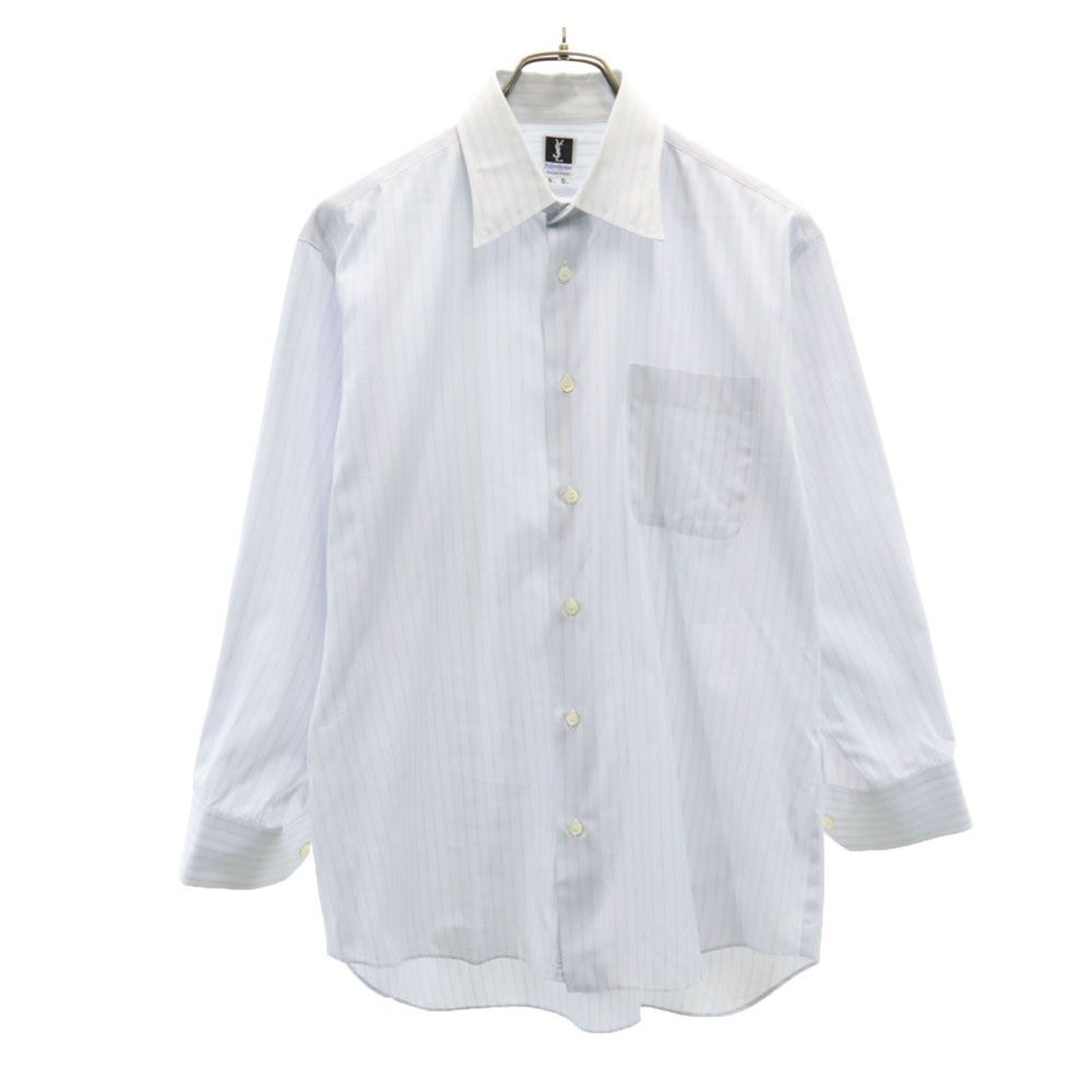 YVES SAINT LAURENT イヴサンローラン 長袖 シャツ ブルー系